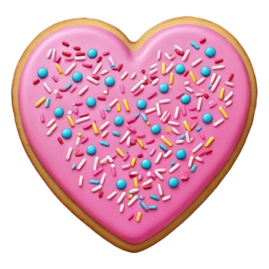 Create a really cute girly pop emoji of a beautiful cookie which screams sweet and girly ! sticker