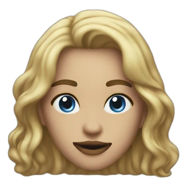 Icon blue with text WIP sticker