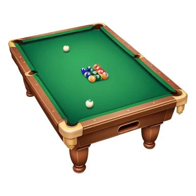 Pool table sticker