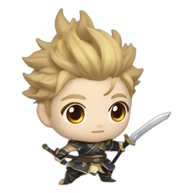 hu-tao de genshin impact sticker