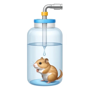 hamster waterer sticker
