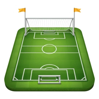 Soccer Field Objects sticker