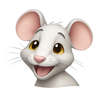 ratty slyly grins sticker