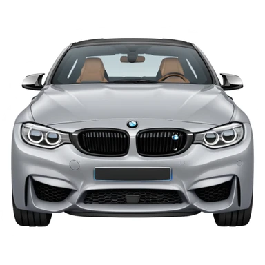 Grey bmw g26 m440i 2022 emoji sticker