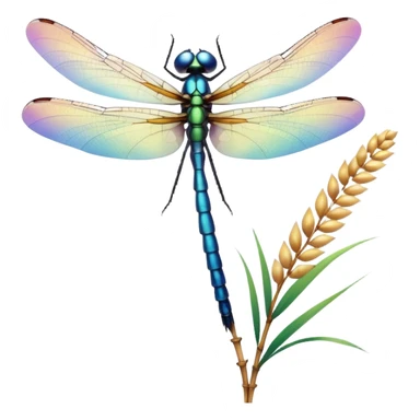 Dragonfly sticker
