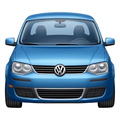 BLUE volkswagen Jetta 2003 sticker