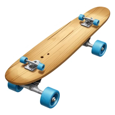 Broken skateboard sticker