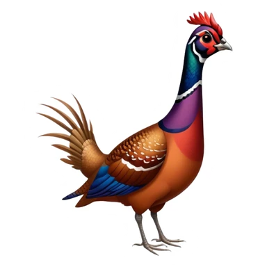 Chinese Ring-necked Pheasant sticker