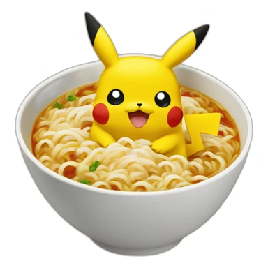 pikachu-ramen sticker