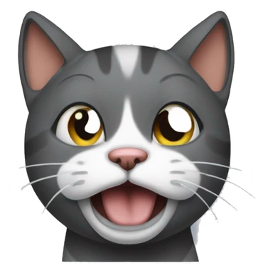 a cat slapping his face in disappointment  sticker