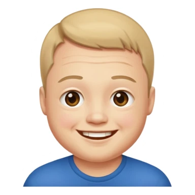 Down syndrome male sticker