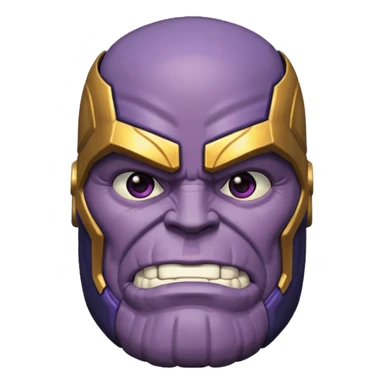 thanos sticker