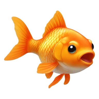 cute goldfish sticker