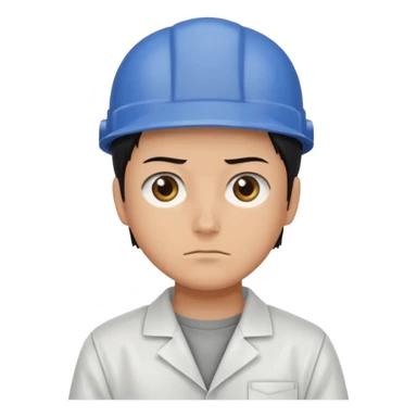 Levi ackerman from attack on titan with his cleaning outfit on sticker