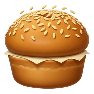 Food bun sticker