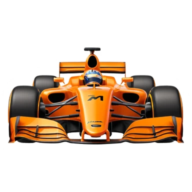 mclaren Formula one car sticker