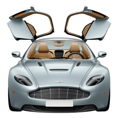 aston martin doors open sticker