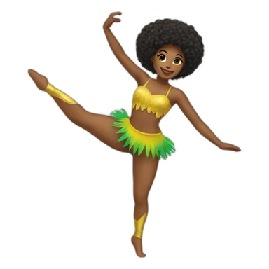 Brazilian dancer  sticker