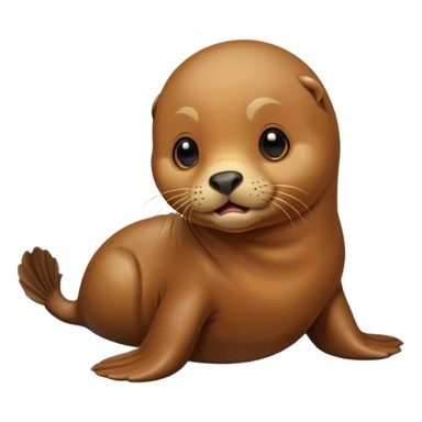 sea lion pup sticker