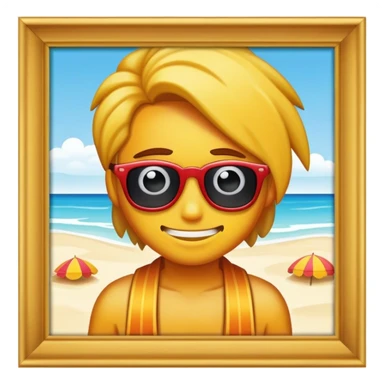 Astetik playa sticker