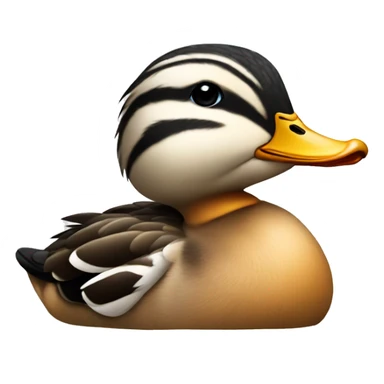 Baby mallard sticker