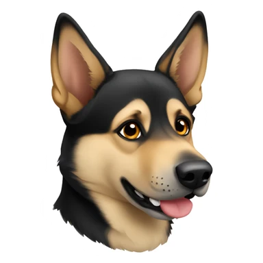 German Shepard husky mix sticker