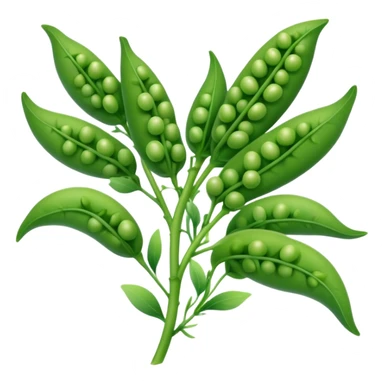 Austrian Winter Peas plant  sticker