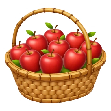  bamboo-basket apples sticker