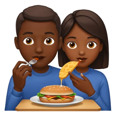 i want two person nicke eatche athore sticker