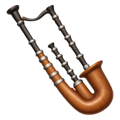 scotch bag pipe instrument sticker