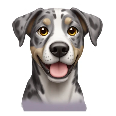 Catahoula dog sticker