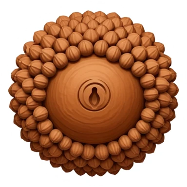 Beads Rudraksha sticker