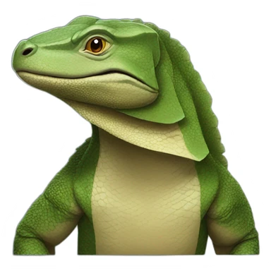 Komodo dragon sticker