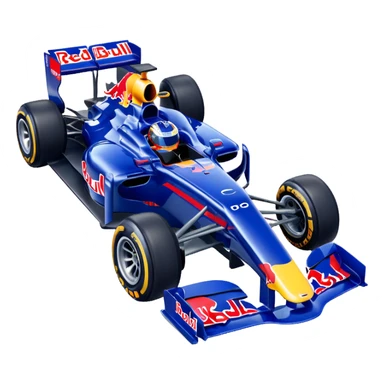redbull f1 car sticker