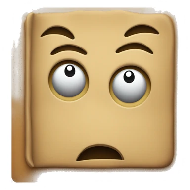 A iOS Safari Icon looking dumb sticker