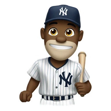 A Gator with a New York Yankees Jersey sticker