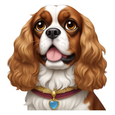 King Charles spaniel sticker