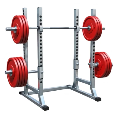 Squat rack sticker