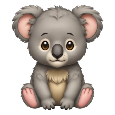 Half koala bear and half lion baby 🐨🦁 sticker
