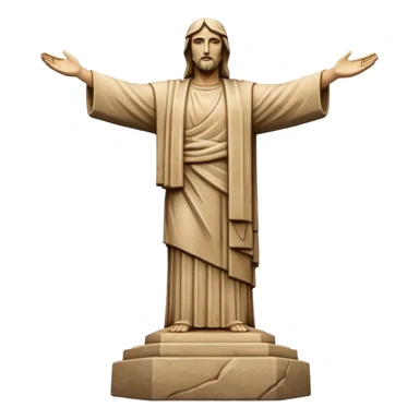 Christ the redeemer sticker