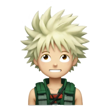Katsuki Bakugo from my hero academia sticker