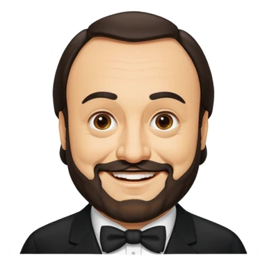 Luciano Pavarotti sticker