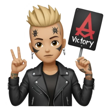 Anarchy Victory sticker