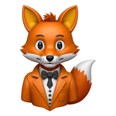 FNAF FOX'ta sticker