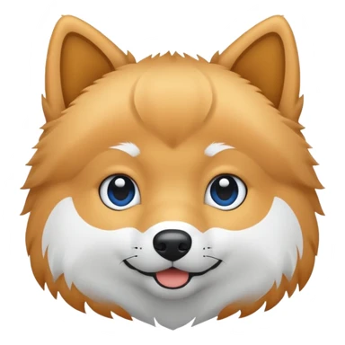 Ein blaer quadrat komplett blau eckig spitz ohne gesicht sticker