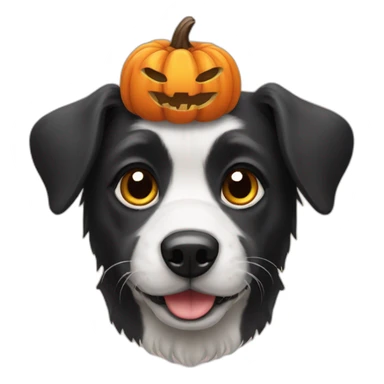 halloween dog sticker