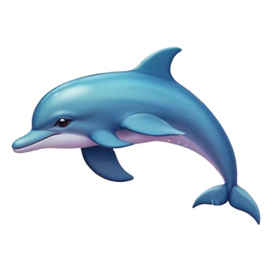 Dolphin on the beach and sunset  sticker