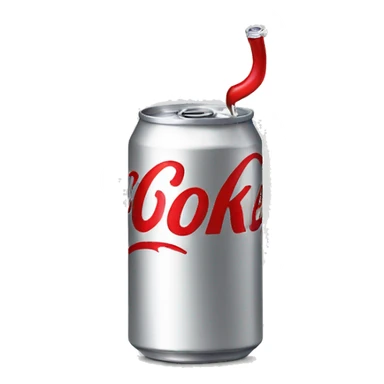 diet coke can sticker