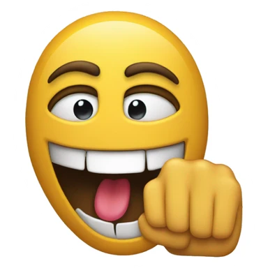 A web with multiple emojis holding their index finger infront of their mouth sticker