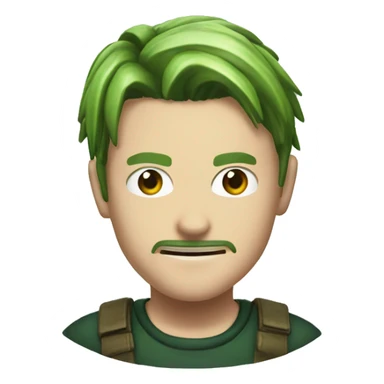 resident evil green herb sticker